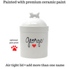 Personalized Large Airtight Dog Treat Jar
