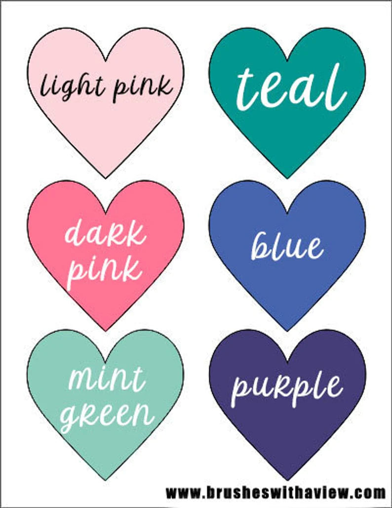 Personalized Elephant Piggy Bank with Hearts, Custom Colors Available