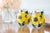 Fall hand painted wine glasses 