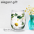 White Daisy Stemless Wine Glass  - Brushes with a View