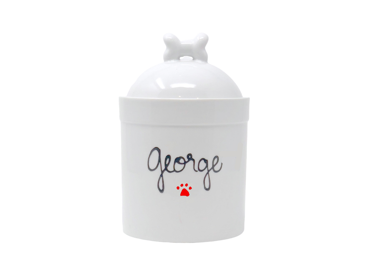 Personalized Dog Large or Small/Medium Treat Jar - Perfect Puppy Gift -FREE SHIPPING