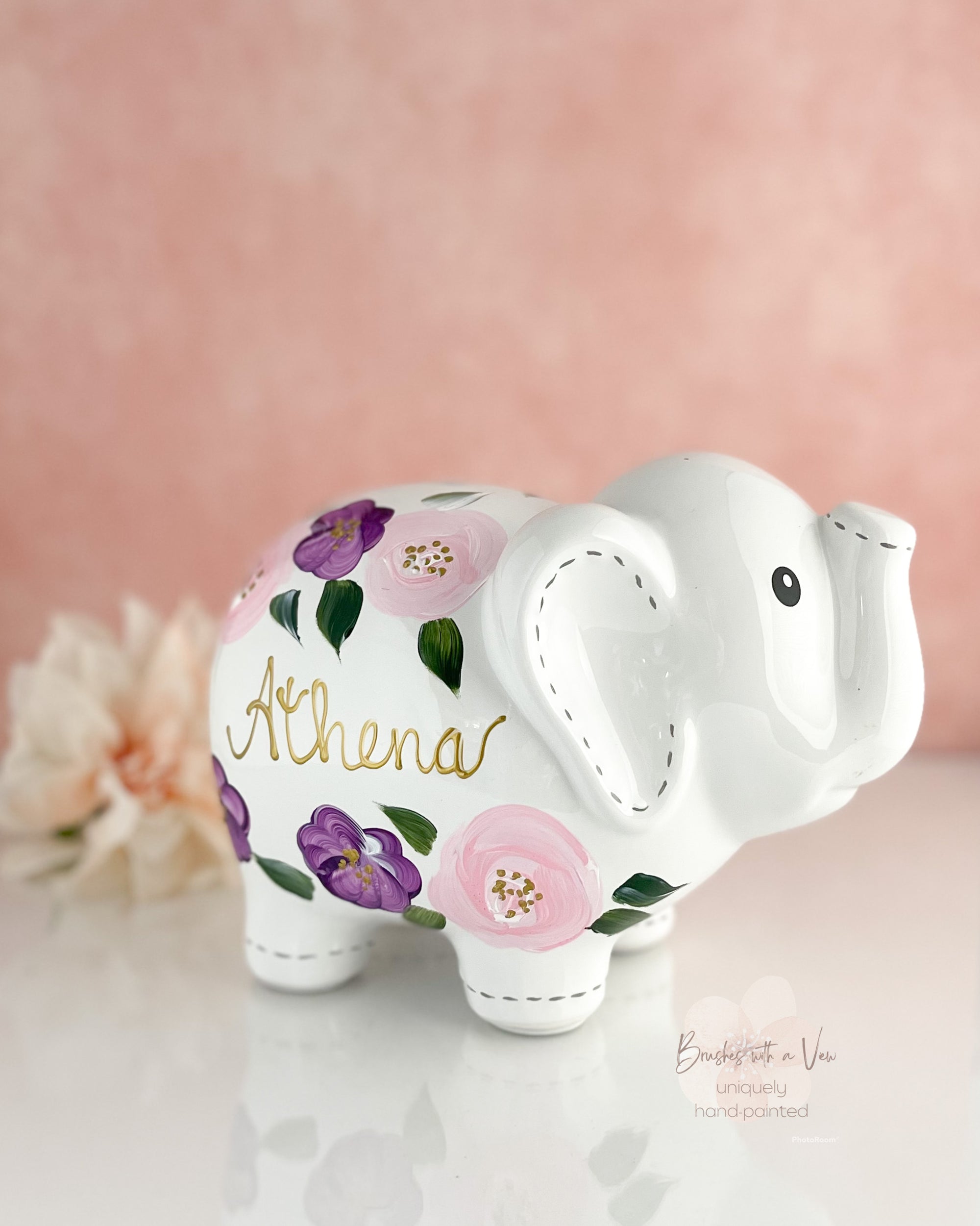 Flower shop piggy bank