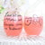 Mother Daughter Long Distance Quotes - Painted Wine Glass 