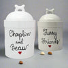 Personalized Large Airtight Dog Treat Jar