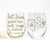 Long Distance Best Friend Wine Glass Stemmed or Stemless, Gold Metallic 