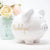 Personalized Hand Painted Piggy Bank with gold and pink hearts 