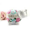 Personalized Elephant Piggy Bank, Floral Baby Girl